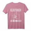Lustiges Elektriker T-Shirt 'Herr Des Stromsr' für Elektroniker, Automatisierungstechnik & Betriebstechnik  Perfektes Geschenk für Elektriker und Elektroniktechniker