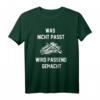 Was nicht passt wird passend gemacht - Handwerker Elektriker T-Shirt für Profis, Tüftler & Handwerksburschen, lustiges Werkzeug Shirt