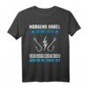 Elektromeister Morgens Kabel Abends Elektriker T-Shirt  Lustige Elektriker Kleidung & Geschenk für Profis