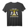 Elektriker Papa Elektriker T-Shirt  Perfekt für professionelle Elektriker und Stromarbeiter