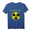Radioaktivität Symbol T-Shirt  Gefahr, Nuklear, Röntgen & Strahlung Warnung, Geschenk für Fachkräfte & Fans