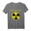 Radioaktivität Symbol T-Shirt  Gefahr, Nuklear, Röntgen & Strahlung Warnung, Geschenk für Fachkräfte & Fans