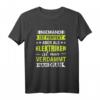 Niemand ist Perfekt aber als Elektriker ist man verdammt nah dran - Lustiges Elektriker Spruch T-Shirt für Männer zu Weihnachten, Geburtstag oder als Geschenk