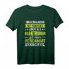 Niemand ist Perfekt aber als Elektriker ist man verdammt nah dran - Lustiges Elektriker Spruch T-Shirt für Männer zu Weihnachten, Geburtstag oder als Geschenk