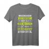 Niemand ist Perfekt aber als Elektriker ist man verdammt nah dran - Lustiges Elektriker Spruch T-Shirt für Männer zu Weihnachten, Geburtstag oder als Geschenk