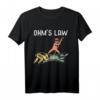 Ohm'sches Gesetz Elektrotechniker Geschenk - Lustiges Technik T-Shirt für Ingenieure, Elektroniker & Maschinenbauer