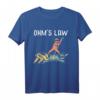 Ohm'sches Gesetz Elektrotechniker Geschenk - Lustiges Technik T-Shirt für Ingenieure, Elektroniker & Maschinenbauer