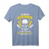 Elektronisches T-Shirt für Handwerker & Elektriker - Werkzeug & Volt Motiv, Geschenkidee für Elektriker, Elektronik-Männer & Meister