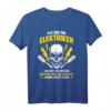 Elektronisches T-Shirt für Handwerker & Elektriker - Werkzeug & Volt Motiv, Geschenkidee für Elektriker, Elektronik-Männer & Meister