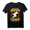 Elektroniker T-Shirt Handwerker Werkzeug Elektrotechnik Volt - Lustiges Geschenk für Elektriker, Elektroniker & angehende Meister