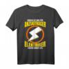 Elektroniker T-Shirt Handwerker Werkzeug Elektrotechnik Volt - Lustiges Geschenk für Elektriker, Elektroniker & angehende Meister