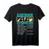 Elektriker Shirt Stundenlohn - Lustiges Geschenk für Elektroniker, Elektroberufe & Elektrotechnik Fans zu Geburtstag & Weihnachten