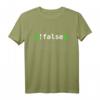 !False - Programmierer Informatiker Geschenk IT Nerd T-Shirt für Damen und Herren  Lustiges IT- und Programmierer-Geschenk zum Geburtstag, Weihnachten, für Kollegen & Chefs