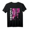 Techno Elektronische Musik Rave Festival Raver T-Shirt  Coole EDM Kleidung für Festivals, Clubs & Raves