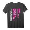 Techno Elektronische Musik Rave Festival Raver T-Shirt  Coole EDM Kleidung für Festivals, Clubs & Raves