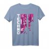 Techno Elektronische Musik Rave Festival Raver T-Shirt  Coole EDM Kleidung für Festivals, Clubs & Raves