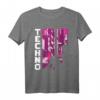 Techno Elektronische Musik Rave Festival Raver T-Shirt  Coole EDM Kleidung für Festivals, Clubs & Raves