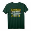 Elektriker Wichtigster Mann am Bau T-Shirt - Lustiges Elektronik Outfit für Handwerker, Elektroniker & Elektromonteure