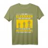 Elektriker T-Shirt - Lustiges Geschenk für Installateure, Maurer und Schreiner mit dem Spruch 'Ich Bin Elektriker Und Kein Magier'