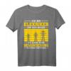 Elektriker T-Shirt - Lustiges Geschenk für Installateure, Maurer und Schreiner mit dem Spruch 'Ich Bin Elektriker Und Kein Magier'