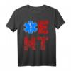 Notfallsanitäter EMT Star Of Life T-Shirt  Rettungsdienst & Ersthelfer Geschenk für Sanitäter, Krankenpfleger & Rettungssanitäter