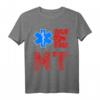 Notfallsanitäter EMT Star Of Life T-Shirt  Rettungsdienst & Ersthelfer Geschenk für Sanitäter, Krankenpfleger & Rettungssanitäter