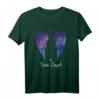 HapBunny Her Guardian Angel Wings T-Shirt  Humorvolles Paar- und Geschenkshirt für Ehemänner, Ehefrauen und Freunde