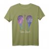 HapBunny Her Guardian Angel Wings T-Shirt  Humorvolles Paar- und Geschenkshirt für Ehemänner, Ehefrauen und Freunde