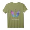 HapBunny Her Guardian Angel Wings T-Shirt  Humorvolles Paarshirt für Ehemann, Ehefrau und Freunde, Perfekt als Geschenk zum runden Geburtstag