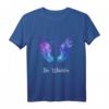HapBunny Her Guardian Angel Wings T-Shirt  Humorvolles Paarshirt für Ehemann, Ehefrau und Freunde, Perfekt als Geschenk zum runden Geburtstag