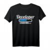 Entwickler lädt T-Shirt mit Ladebalken  Lustiges Programmierer T-Shirt für IT-Fachkräfte & Coder