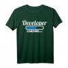 Entwickler lädt T-Shirt mit Ladebalken  Lustiges Programmierer T-Shirt für IT-Fachkräfte & Coder