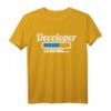 Entwickler lädt T-Shirt mit Ladebalken  Lustiges Programmierer T-Shirt für IT-Fachkräfte & Coder