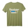 Entwickler lädt T-Shirt mit Ladebalken  Lustiges Programmierer T-Shirt für IT-Fachkräfte & Coder