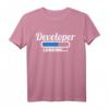 Entwickler lädt T-Shirt mit Ladebalken  Lustiges Programmierer T-Shirt für IT-Fachkräfte & Coder