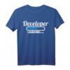 Entwickler lädt T-Shirt mit Ladebalken  Lustiges Programmierer T-Shirt für IT-Fachkräfte & Coder