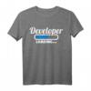 Entwickler lädt T-Shirt mit Ladebalken  Lustiges Programmierer T-Shirt für IT-Fachkräfte & Coder