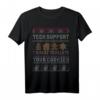 Lustiges Weihnachts-Tech-Support-Shirt für Programmierer, Nerds & Geeks  Perfektes Geschenk für IT-Profis und Entwickler