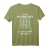 Ich bin Informatiker Lösung Spruch T-Shirt  Lustiges Geschenk für Softwareentwickler, Nerds & Programmierer zu Geburtstag & Weihnachten