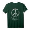 Friedenszeichen T-Shirt zum HapBunny  Symbolisches Geschenk für Jubilar und Friedensliebhaber