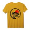 Buddhistische Zen T-Shirt mit Bonsai Baum und Kalligraphie - Japanisches Design für Kunst- und Kulturbegeisterte