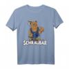 Lustiges Schraubär Mechaniker Kfz Schrauber T-Shirt  Witziges Handwerker Design als Geschenk für Schrauber, Tuner & Werkstattprofis