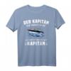 Kapitän Geschenk Männer Hat Recht Sportboot T-Shirt - Lustiges Bootsspruch T-Shirt für Kapitäne, Bootsbesitzer & Wasserliebhaber
