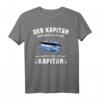 Kapitän Geschenk Männer Hat Recht Sportboot T-Shirt - Lustiges Bootsspruch T-Shirt für Kapitäne, Bootsbesitzer & Wasserliebhaber