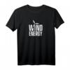 Lustiges Windenergie T-Shirt mit Windmühle  Für Fans der erneuerbaren Energien & Energiewende, perfekt als Geschenk
