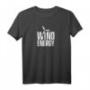 Lustiges Windenergie T-Shirt mit Windmühle  Für Fans der erneuerbaren Energien & Energiewende, perfekt als Geschenk