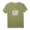 Lustiges Windenergie T-Shirt mit Windmühle  Für Fans der erneuerbaren Energien & Energiewende, perfekt als Geschenk
