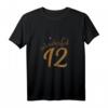 Damen Geschenk zum 12. Geburtstag für Mädchen - Geburtstags T-Shirt mit schönem Motiv zum Zwölften Geburtstag