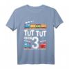 Kinder 3. Geburtstag Eisenbahn Zug T-Shirt - Lustiges Geburtstagsgeschenk für 3-jährige Jungen, Lokomotivführer & Eisenbahn-Fans