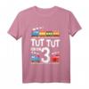 Kinder 3. Geburtstag Eisenbahn Zug T-Shirt - Lustiges Geburtstagsgeschenk für 3-jährige Jungen, Lokomotivführer & Eisenbahn-Fans